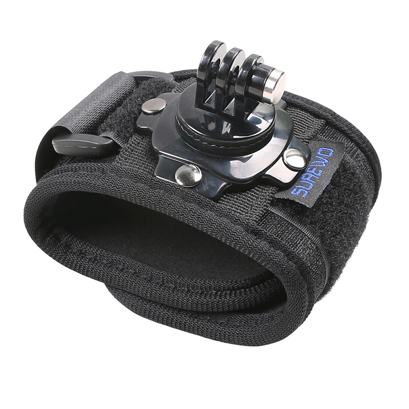Gopro Action Camera Hero 12 Black - حامل حزام المعصم SUREWO متوافق مع