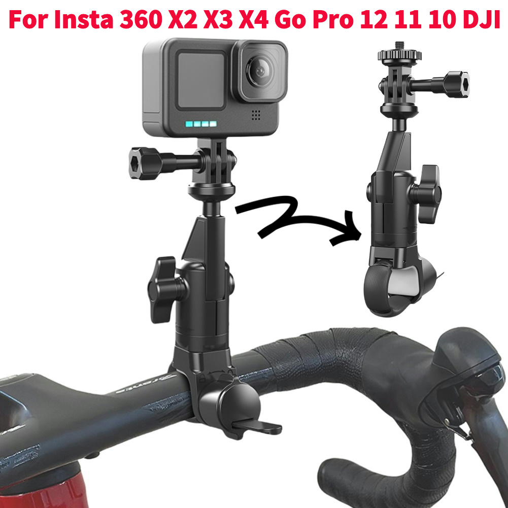 Insta360 Camera X4 - حامل قضيب دراجة نارية ودراجة ،