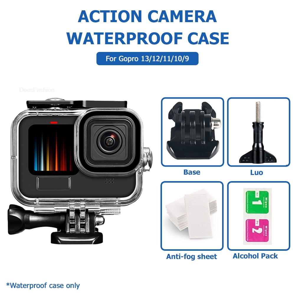 Gopro Action Camera Hero 12 Black - حافظة مقاومة للماء لكاميرا GoPro Hero