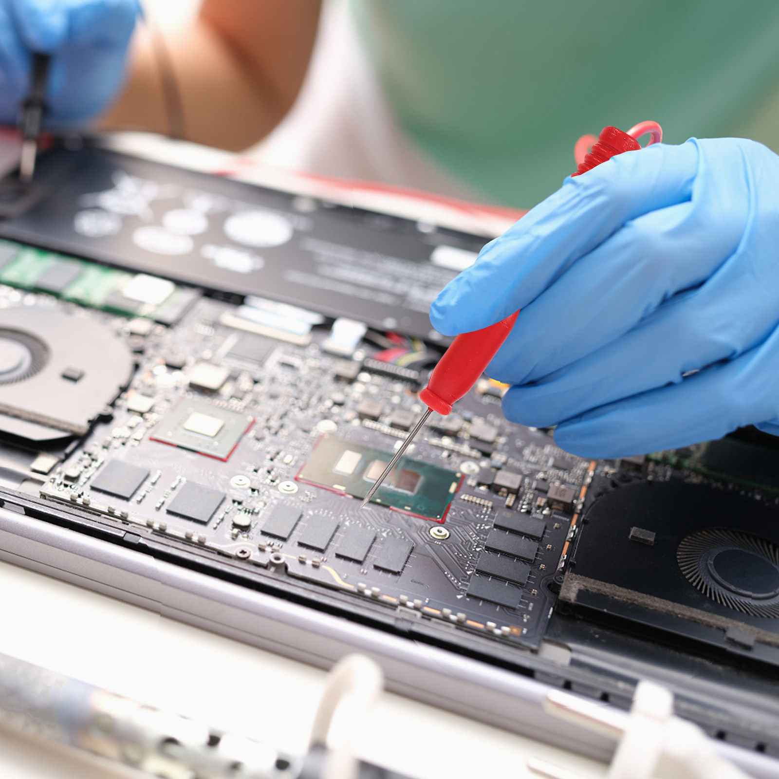 مجموعة أدوات إزالة اللحام للمك - مراجعة Electronics Repair Kit وسعره