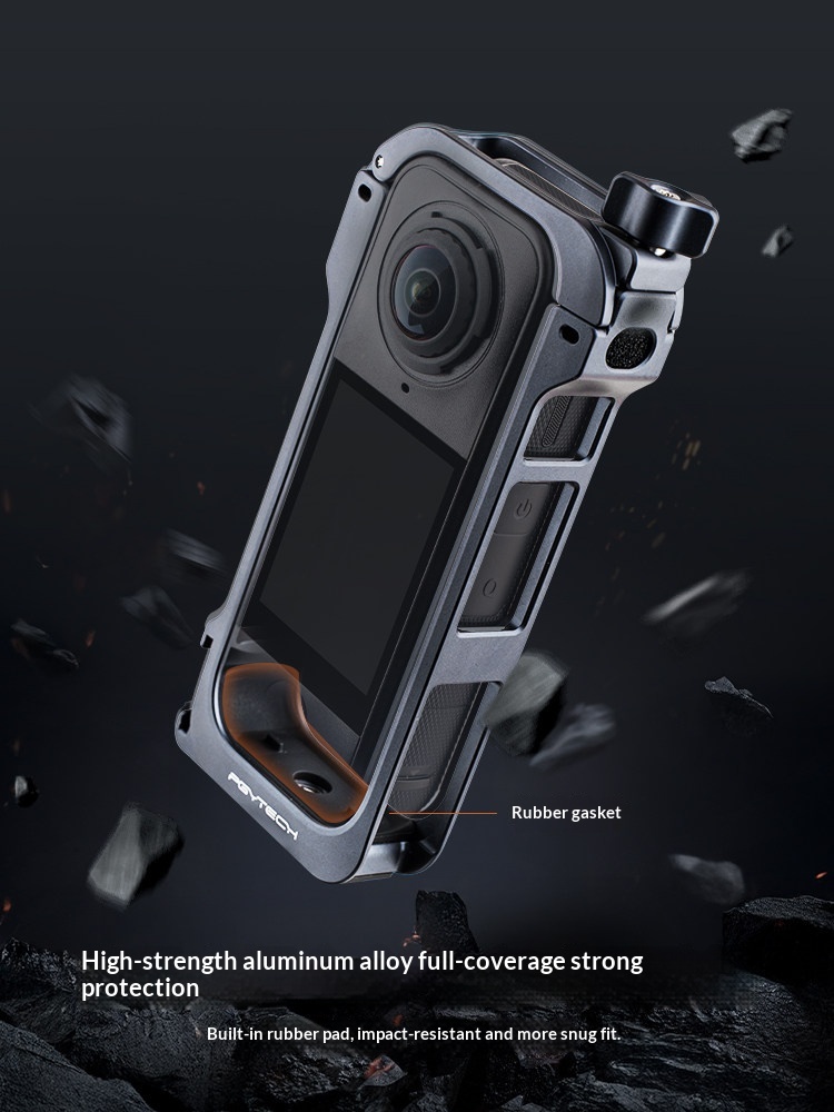 قفص كاميرا PGYTECH لـ Insta360 - مراجعة Insta360 Camera X4 وسعره